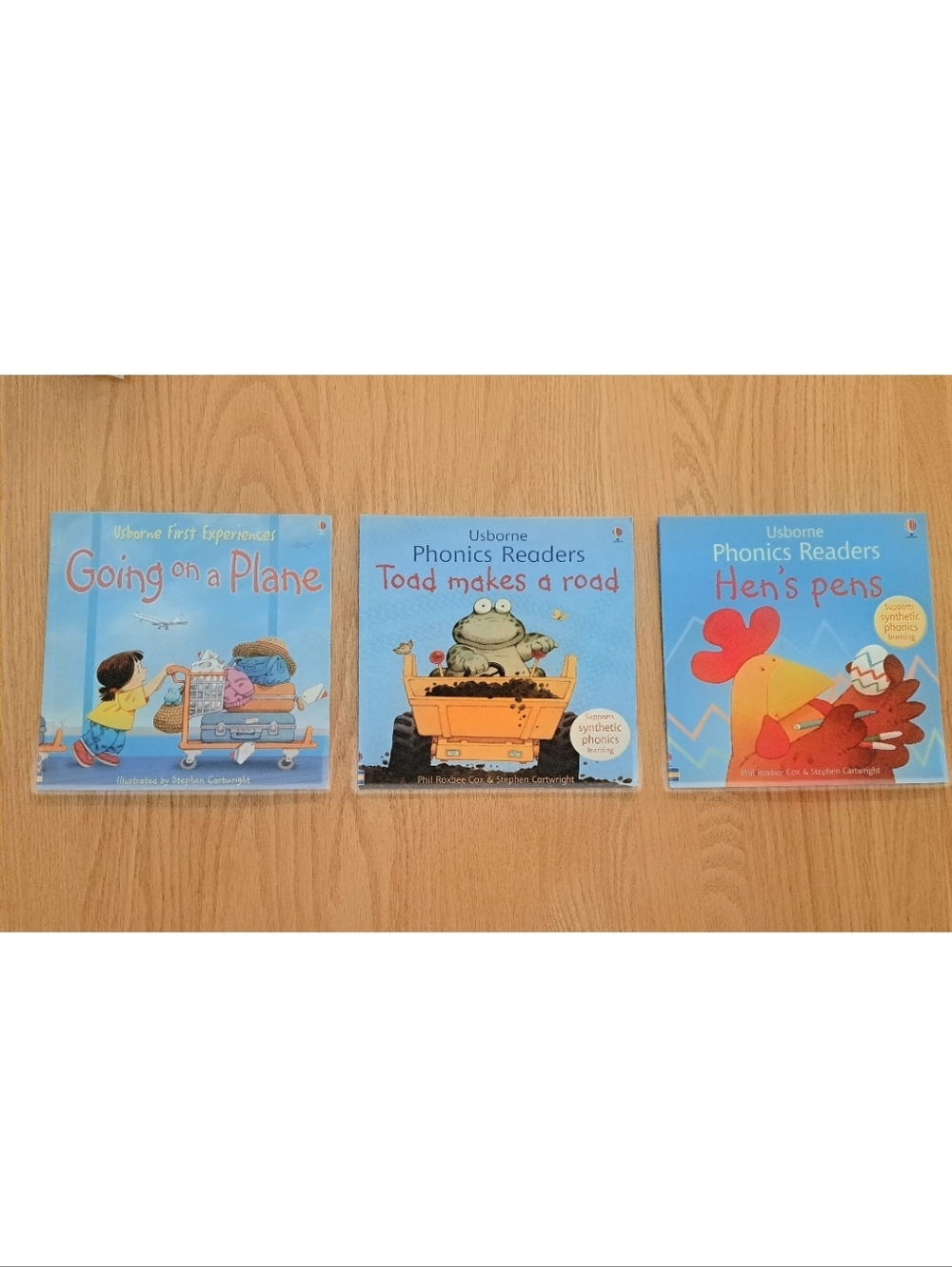Set Of 3 Usborne Phonics Readers Set - Blue Covers